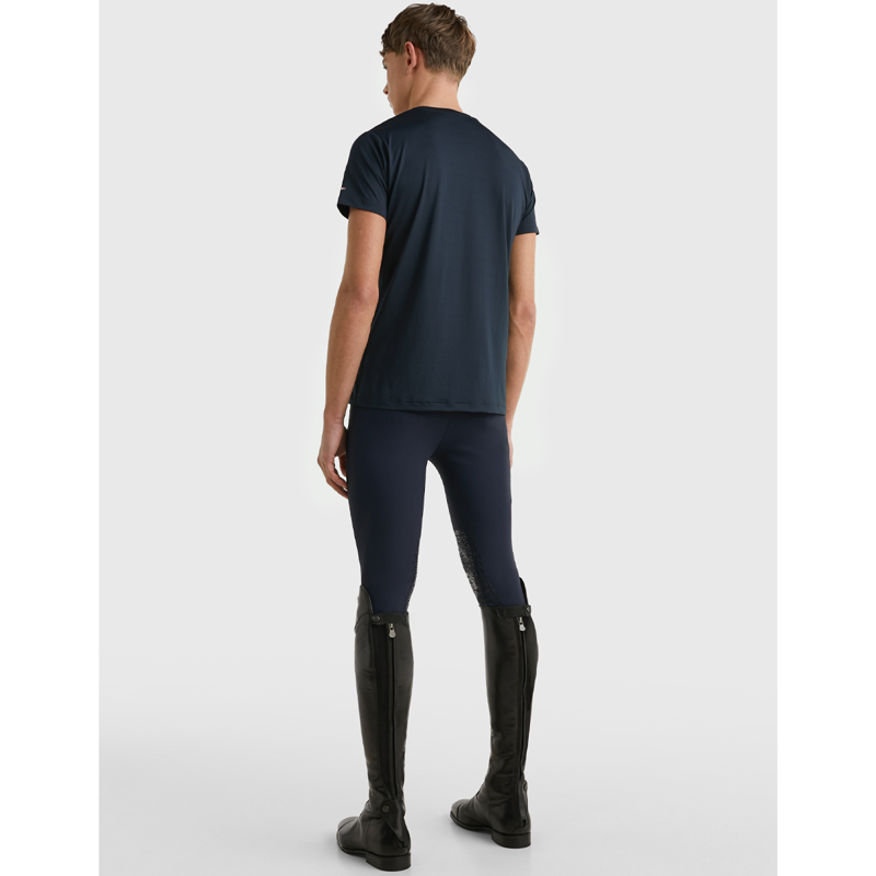 Tommy Hilfiger Men's Performance Crest Print T-Shirt - Desert Sky-3